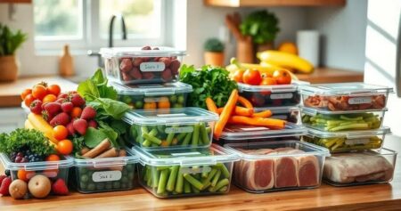 como congelar alimentos