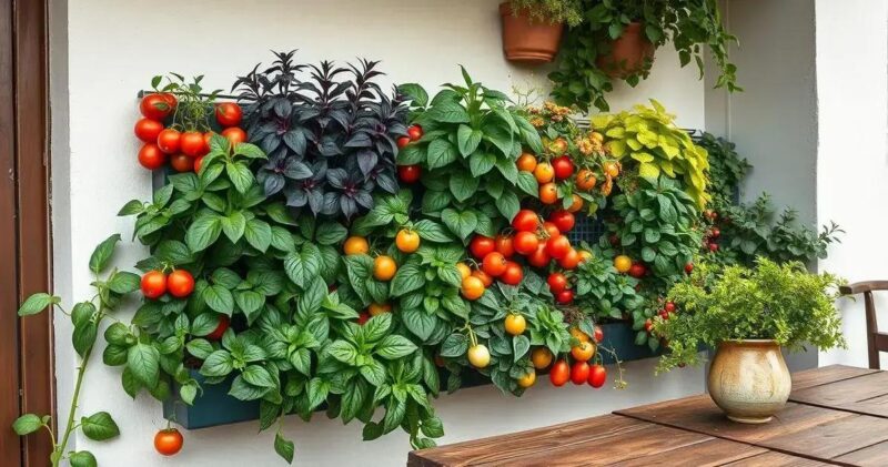 como fazer horta vertical