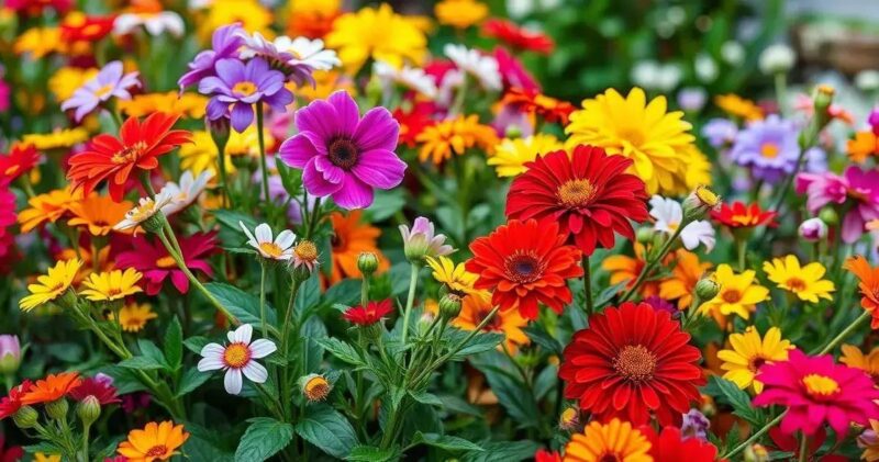 flores para jardim