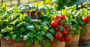 hortaliças para plantar em vaso