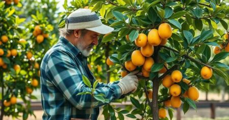 poda de arvores frutiferas