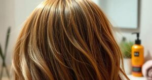 cabelo com luzes mel cuidados