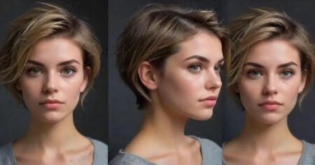 cabelo curto feminino tendências 2025