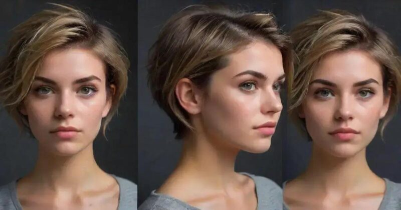 cabelo curto feminino tendências 2025