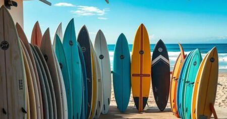 como escolher a prancha de surf ideal
