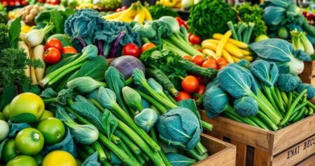 como escolher verduras