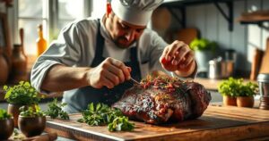 como temperar carne