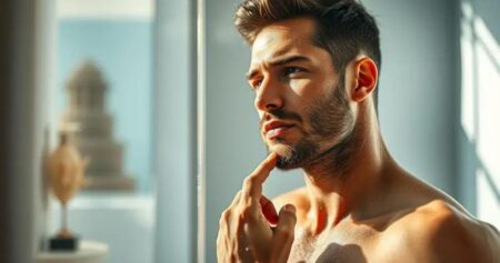cuidados com a pele masculina básica
