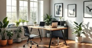 decoração de home office