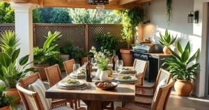 decoração de varanda gourmet