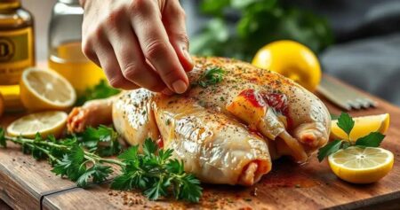 dicas para temperar frango
