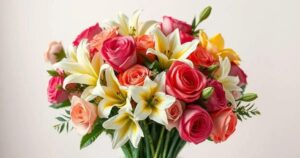 flores de aniversário