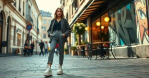 looks com tênis plataforma feminino