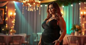 looks para balada plus size