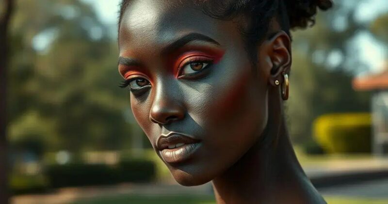 maquiagem para pele negra retinta