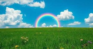 porque o arco-íris tem sete cores