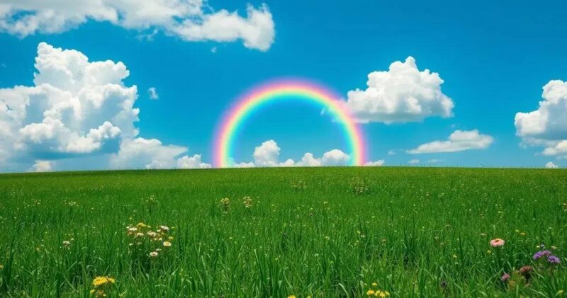 porque o arco-íris tem sete cores
