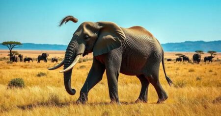 qual o maior animal terrestre