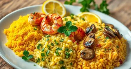 receitas com arroz