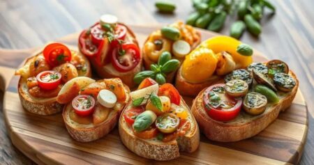 receitas de bruschettas