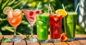 receitas de drinks sem álcool