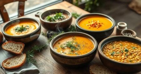 receitas de sopas e caldos