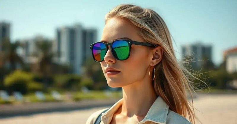 tendências de óculos de sol feminino 2025