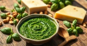 como fazer molho pesto