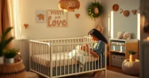 decoração de quarto de bebê