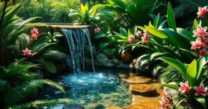 fontes de água para jardim